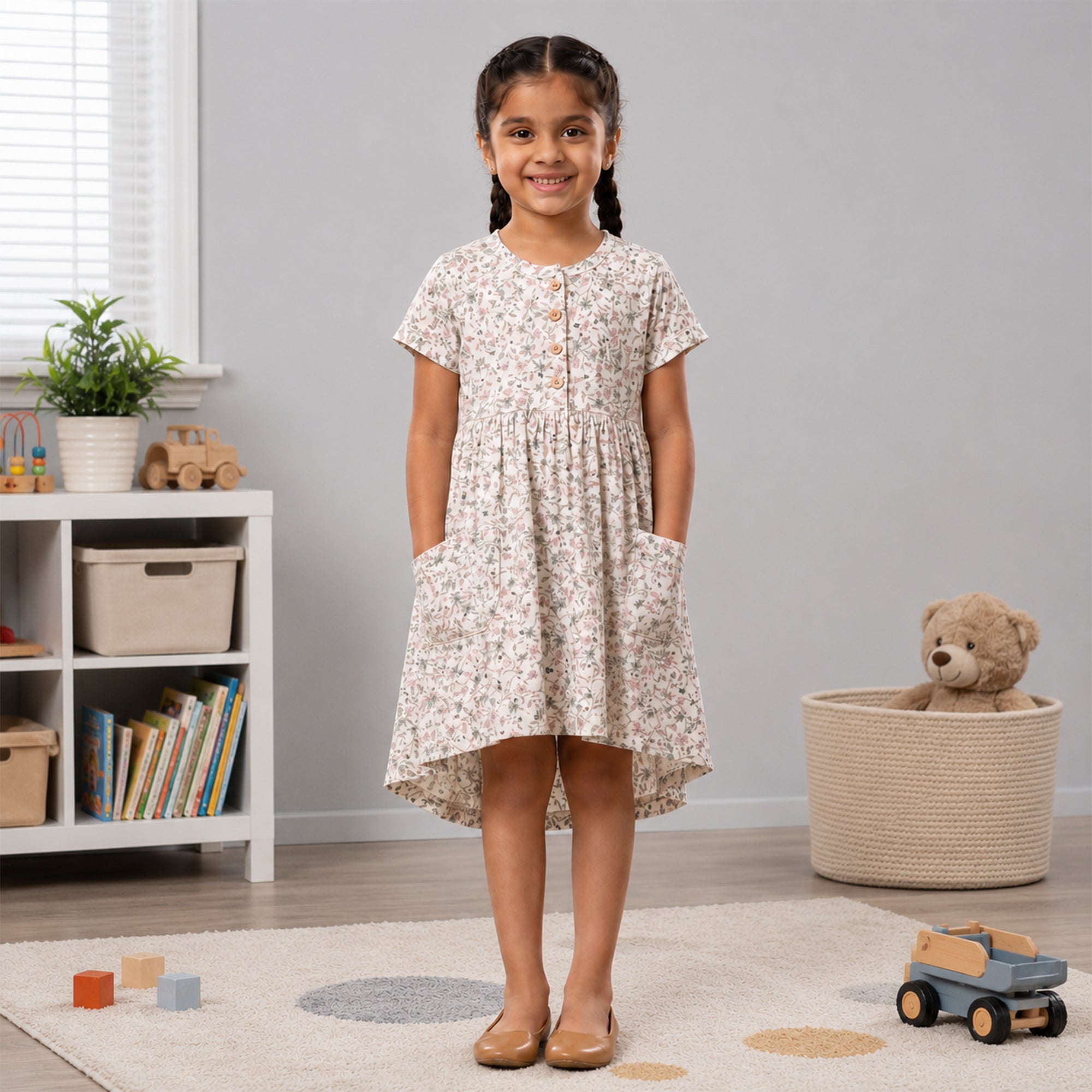 Skater Dress - Flower Aop