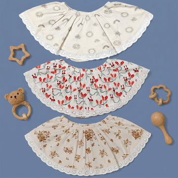 Skirt Bloomer - Sunprint /Mittens / Brown flower