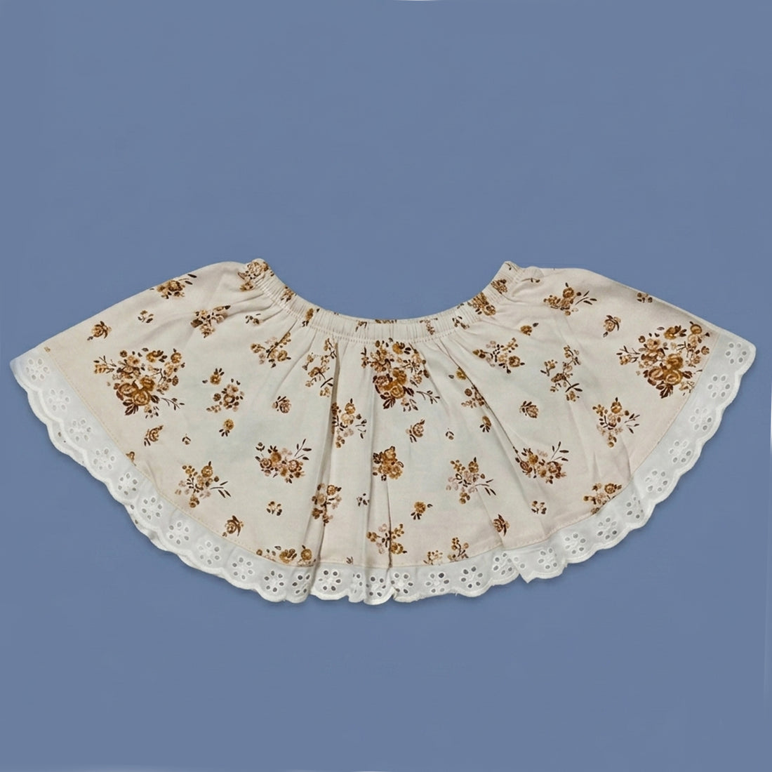 Skirt Bloomer - Sunprint /Mittens / Brown flower