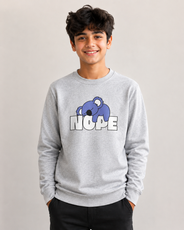 Grey Mélange Sweatshirt