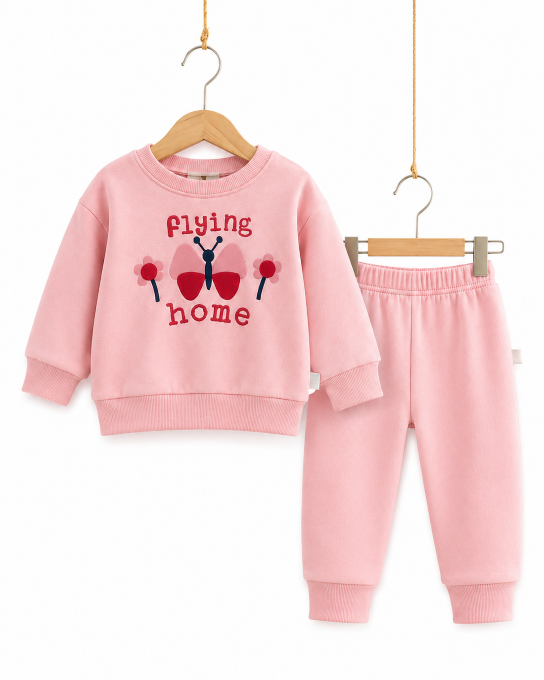 Butterfly Print Sweater T-shirt And Pant