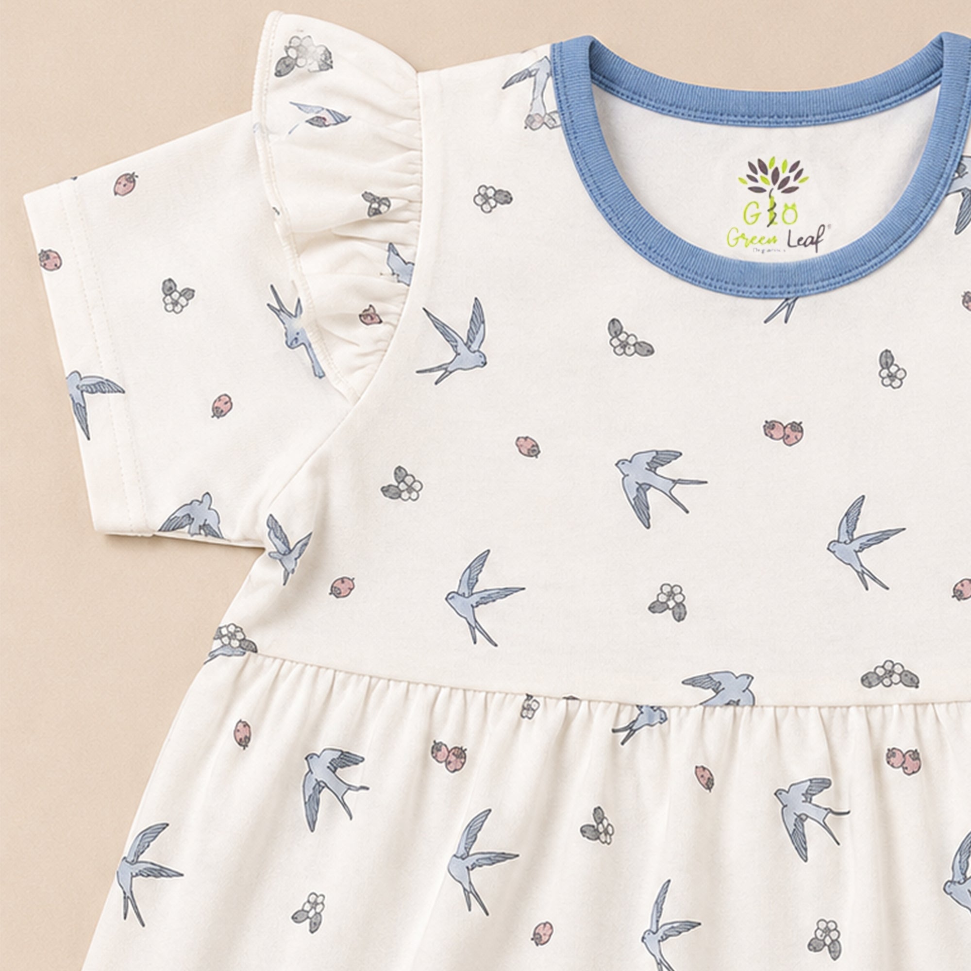 Scatter Dress - Sparrow Print