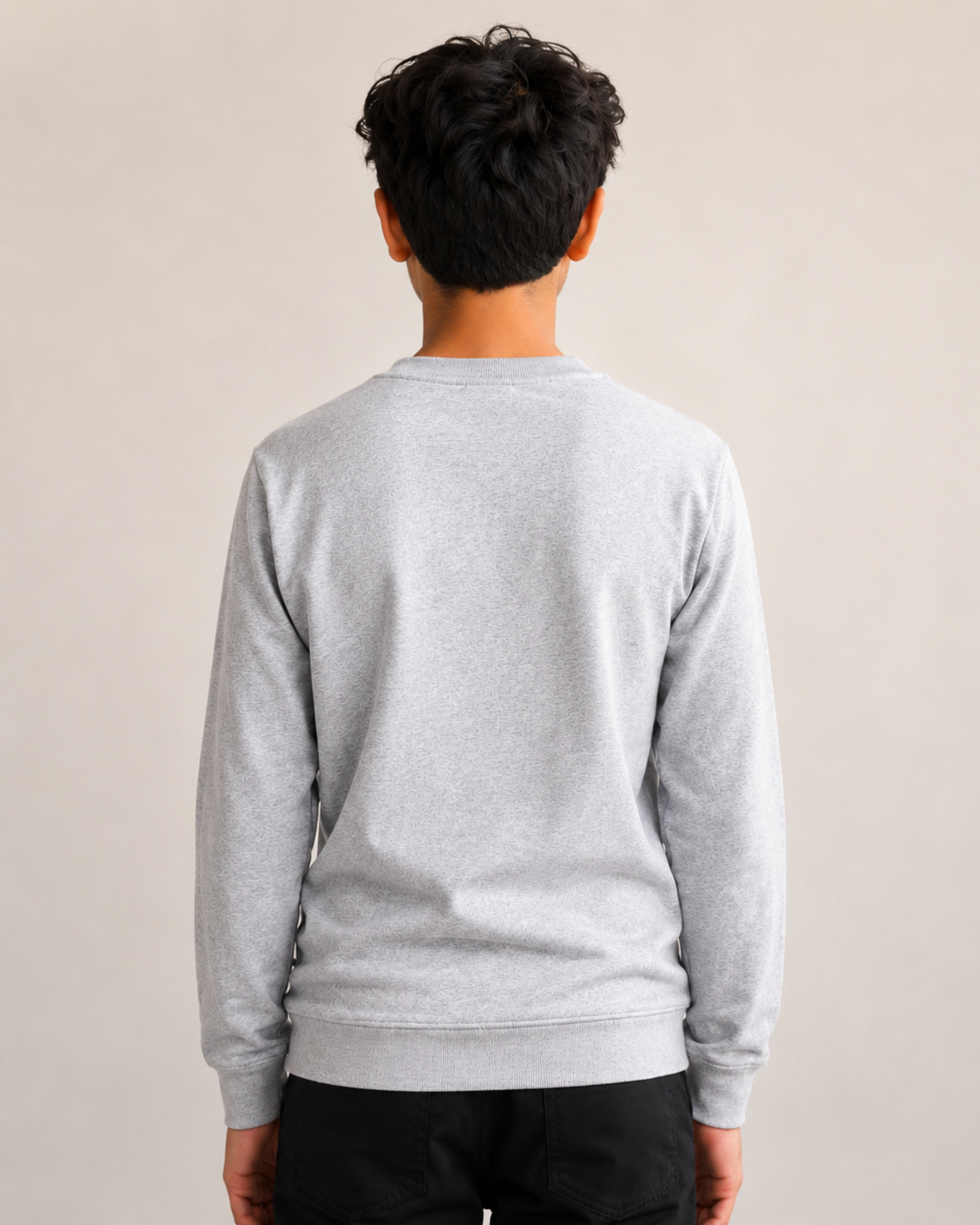 Grey Mélange Sweatshirt