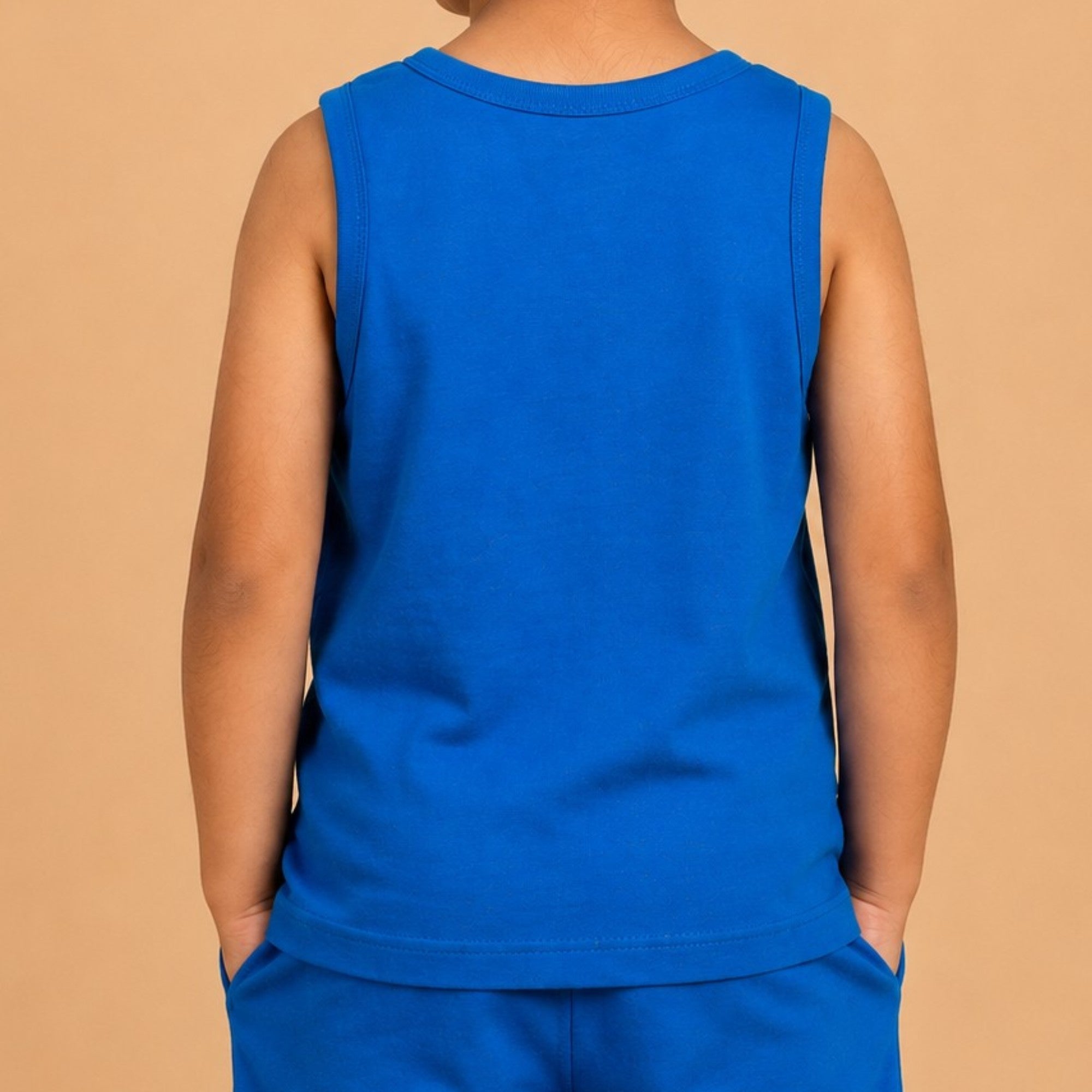 Vest & Shorts - Plain Colour
