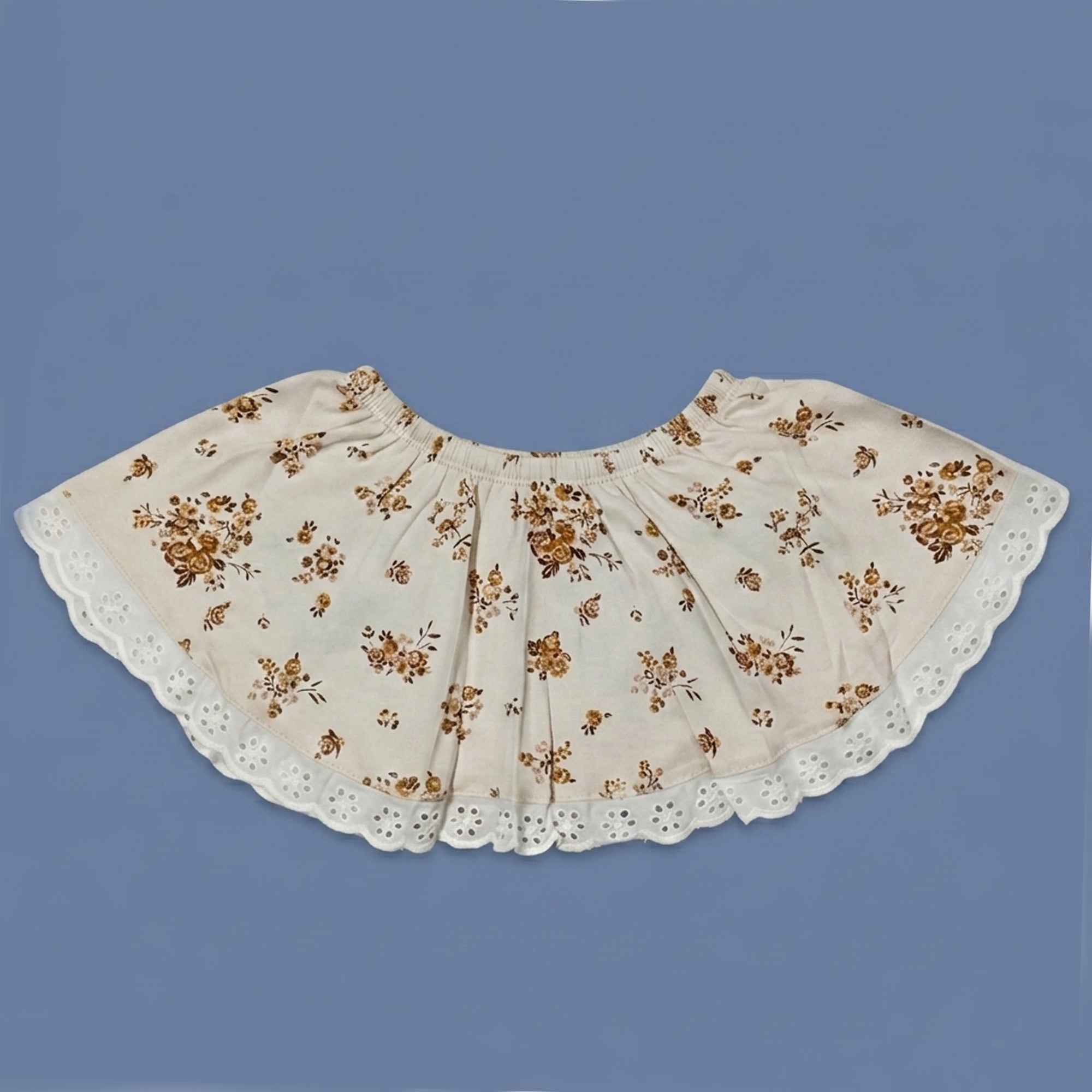 Skirt Bloomer - Sunprint /Mittens / Brown flower