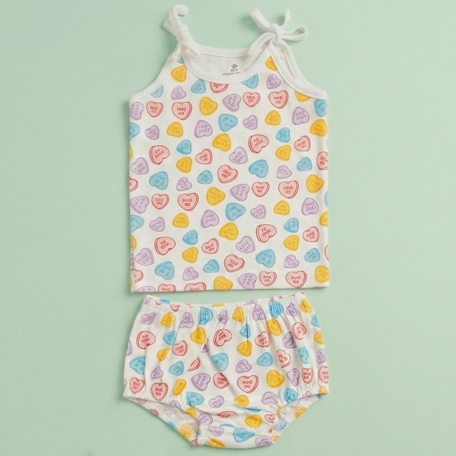 Knotted Jablas - Candy Heart/ Star Print