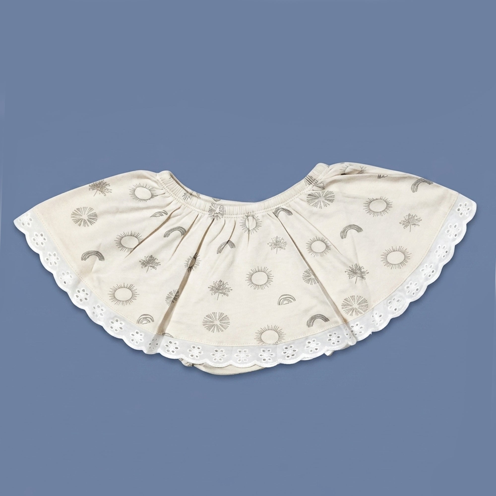 Skirt Bloomer - Sunprint /Mittens / Brown flower