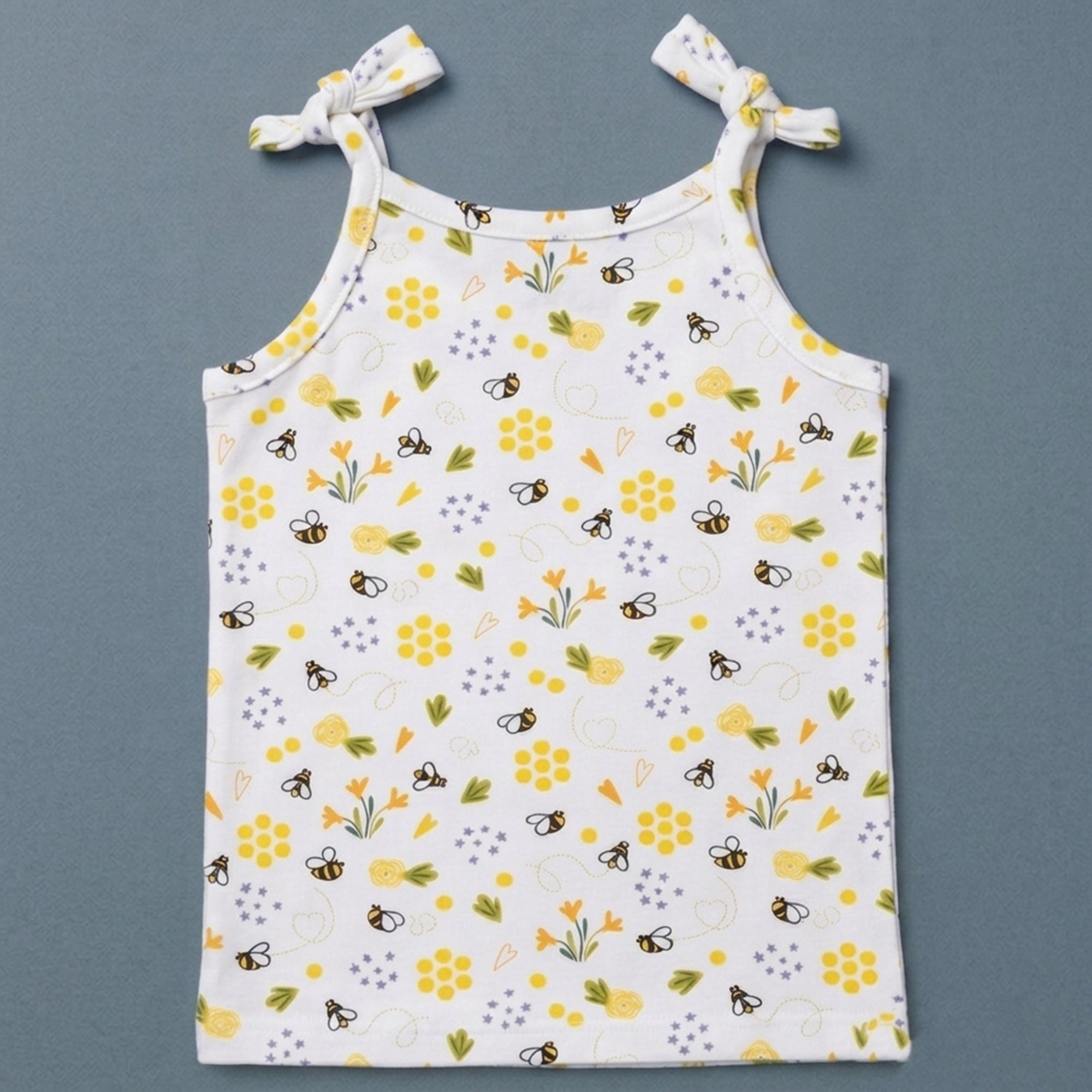 Knotted Jablas - Yellow Bee/Duck Print