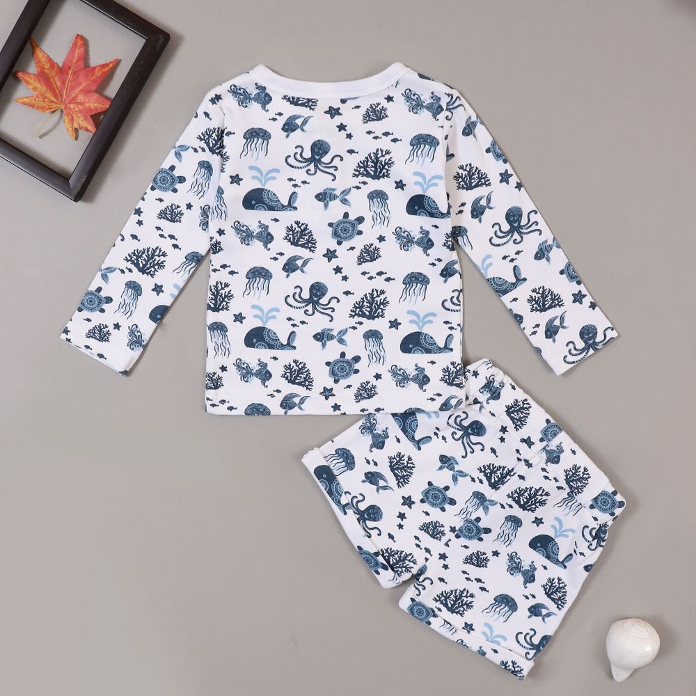 SEA ANIMAL TEE & SHORTS