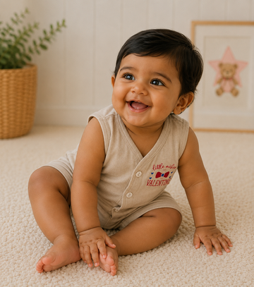 Baby Sleeveless Front Open Vest
