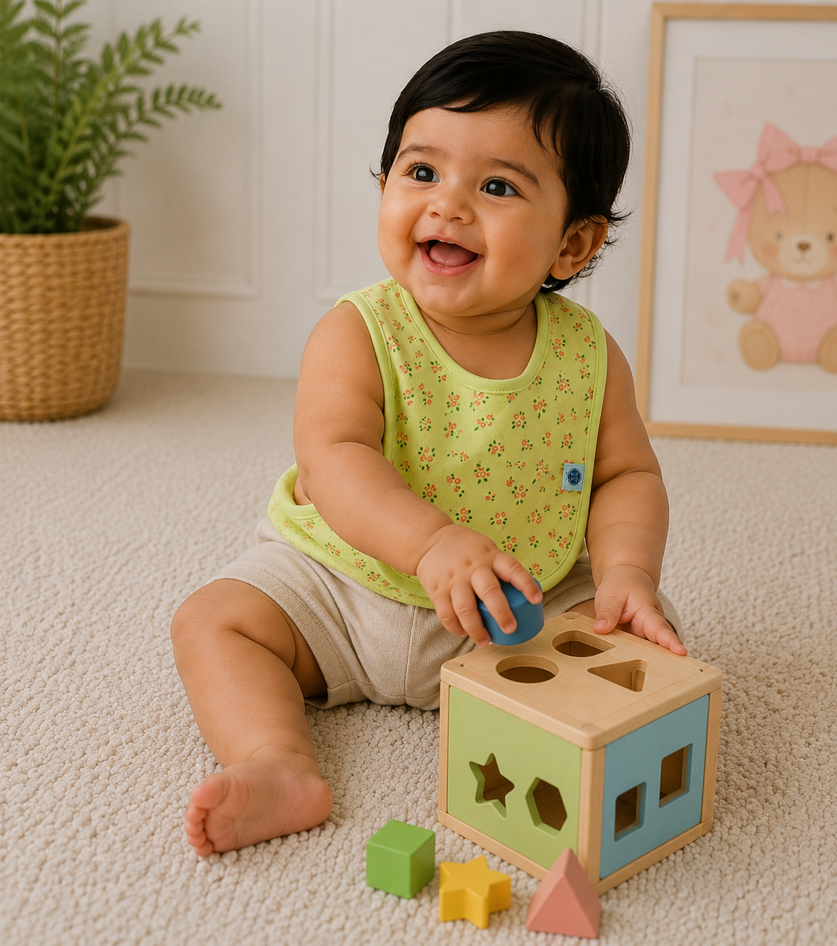 Soft Cotton Baby Feeding Bib