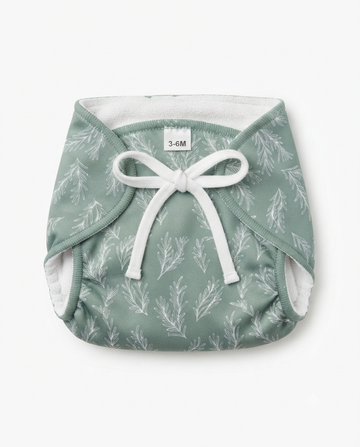 Baby Reusable Diaper Nappy with White Knot | Washable & Soft
