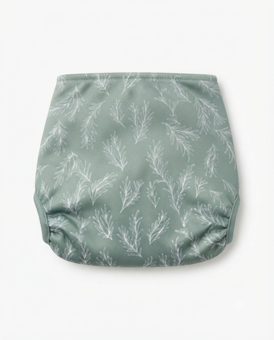 Baby Reusable Diaper Nappy with White Knot | Washable & Soft