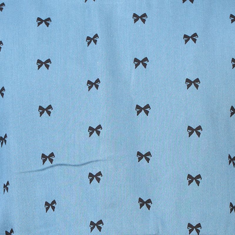 BLUE WOVEN DRESS