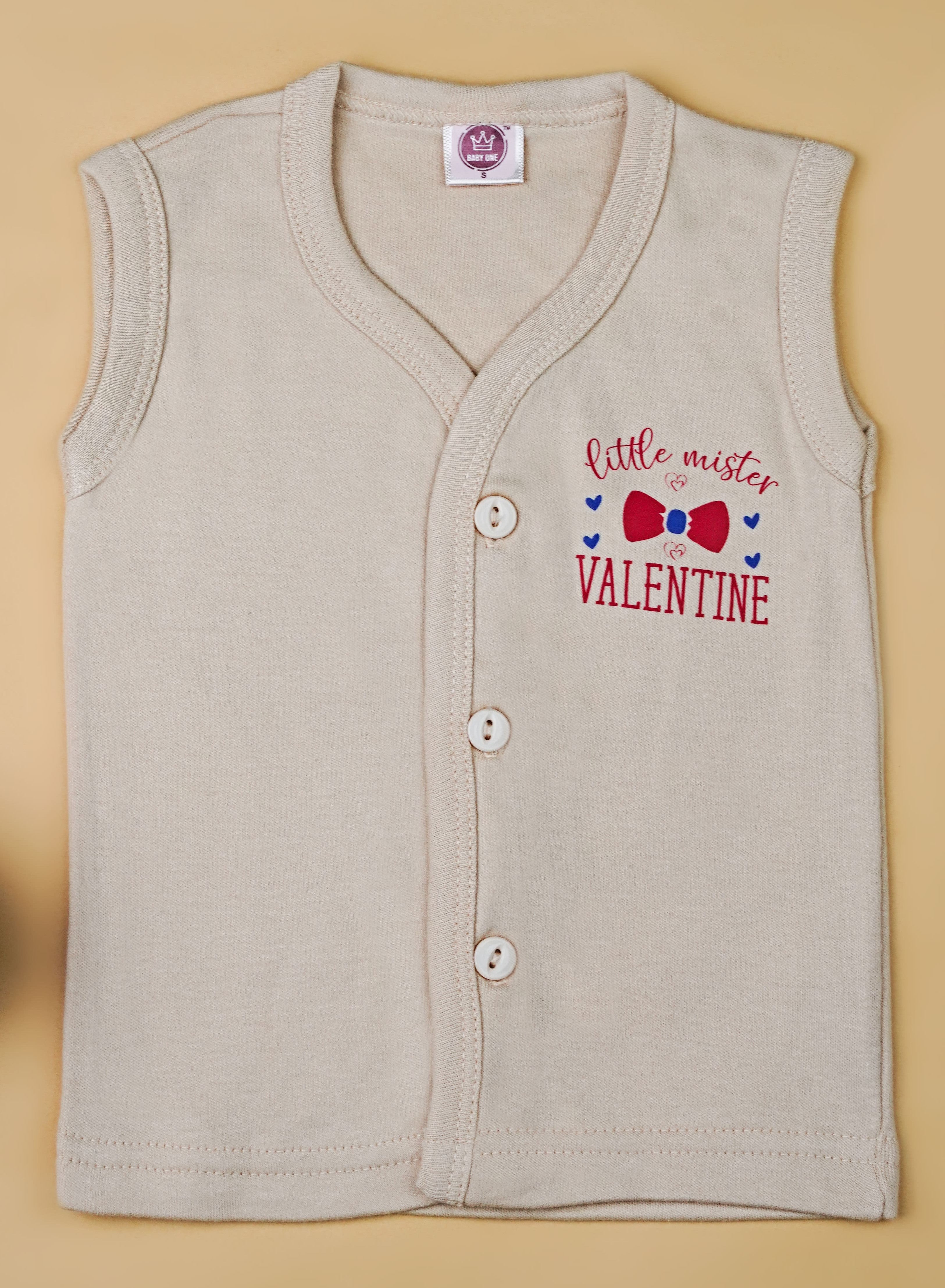 Baby Sleeveless Front Open Vest