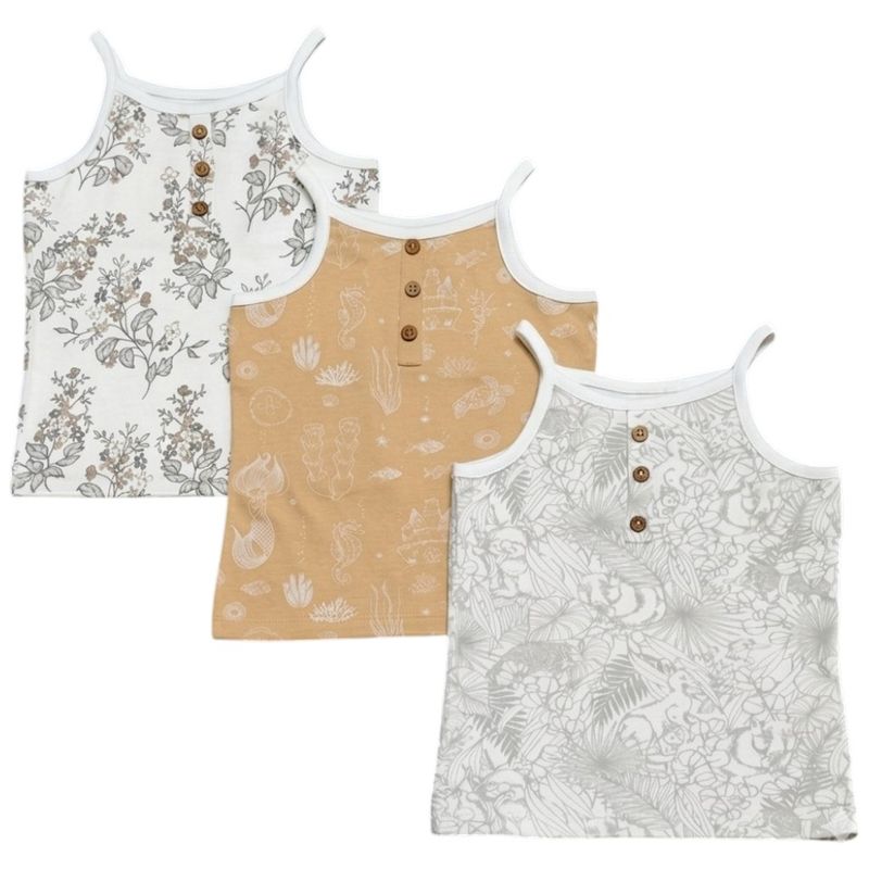 BROWN BASE WHITE LEAF,HALF WHITE BASE BROWN LEAF, MITTONS AOP VEST