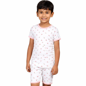 Rose Print T Shirt