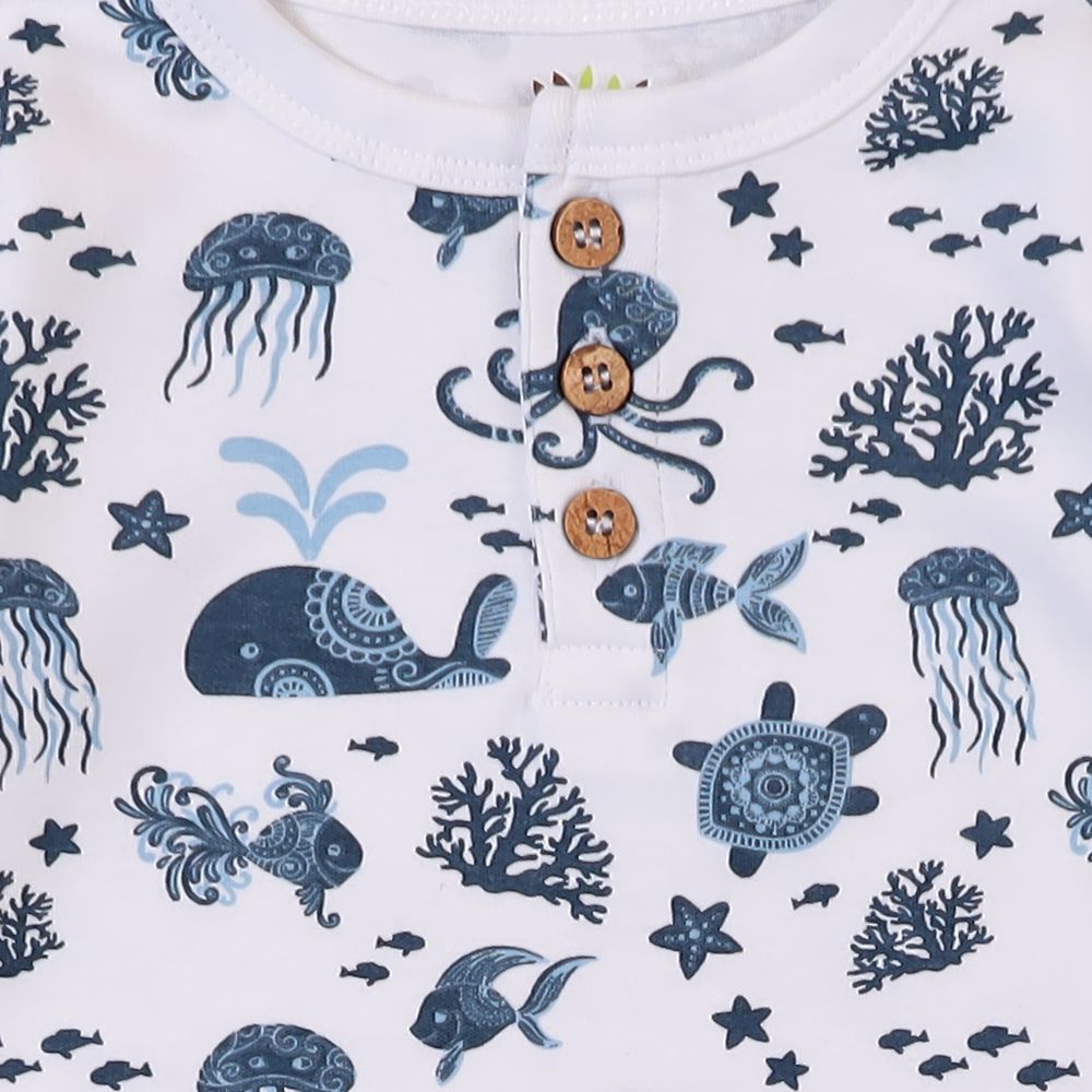 SEA ANIMAL TEE & SHORTS