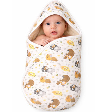 WILD BEAR   HOOD-BLANKET