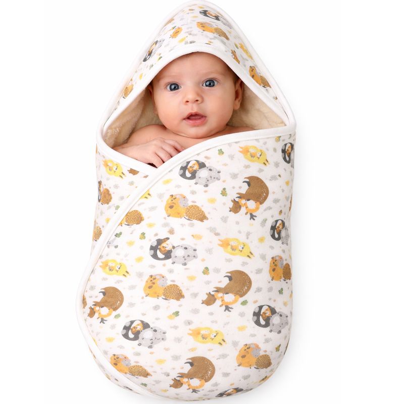 WILD BEAR   HOOD-BLANKET