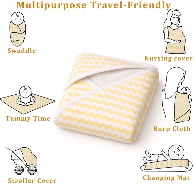 Sandle Wave Hood-blanket