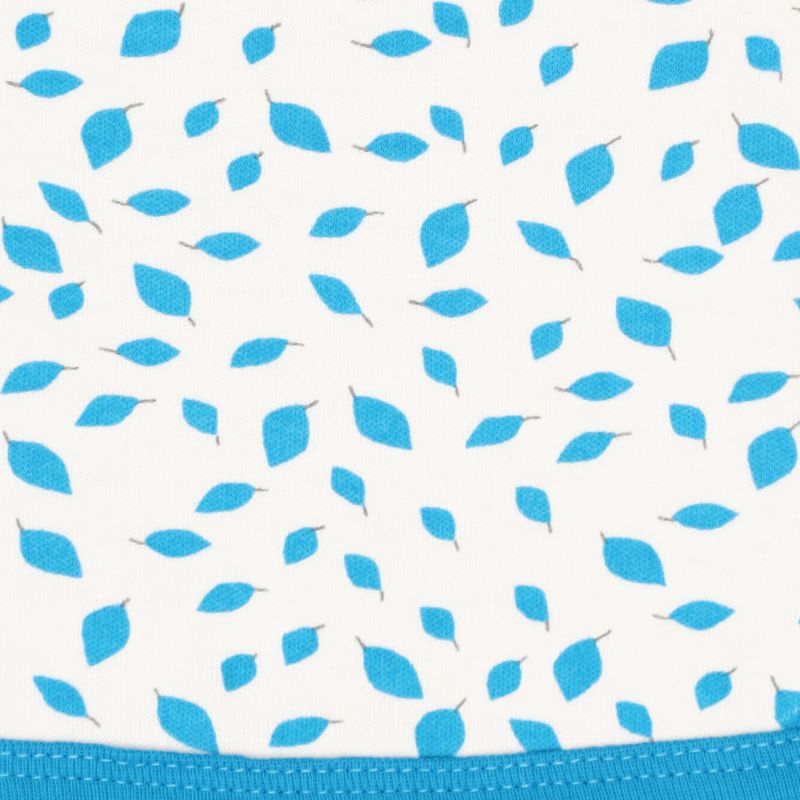 BLUE LEAF HOOD-BLANKET