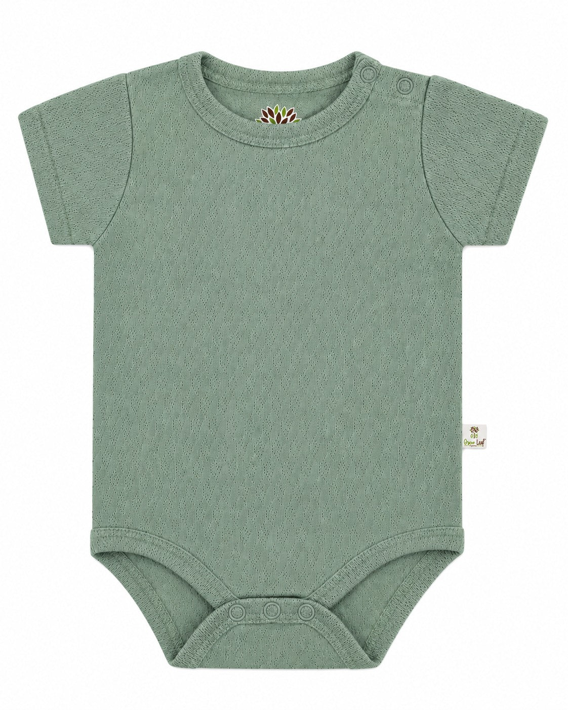 Pointelle | Bodysuit | Unisex | Short Sleeve
