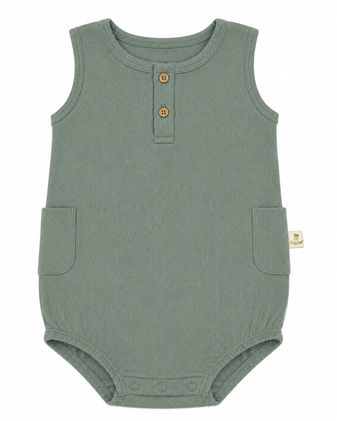 Pointelle|Unisex Romper|Sleeveless