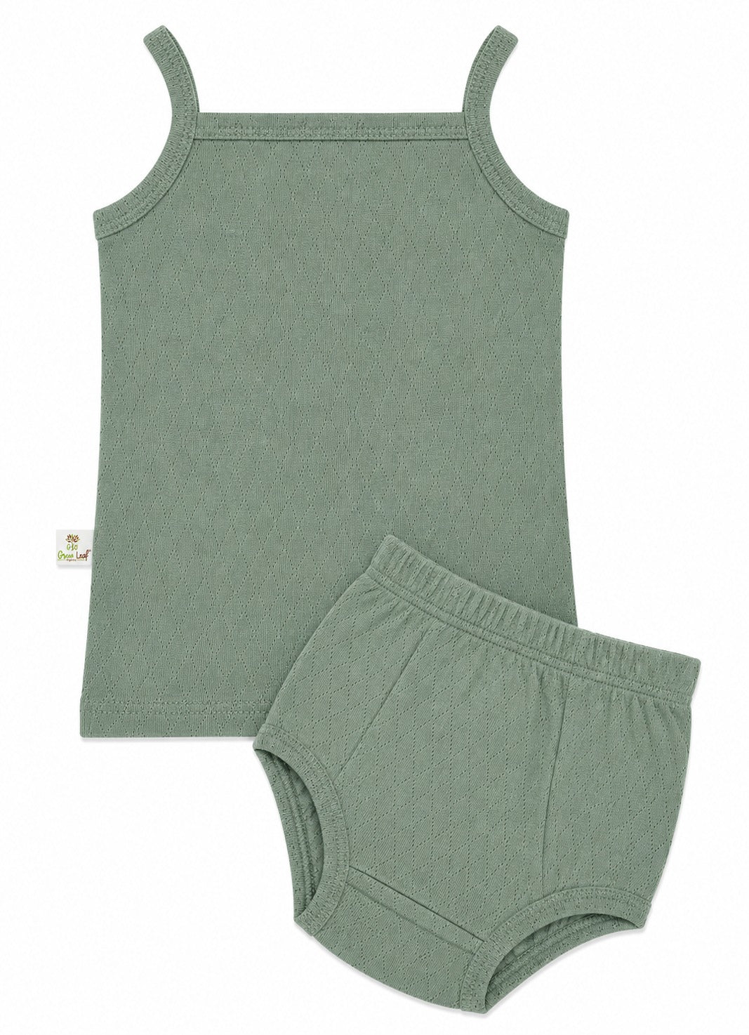 Pointelle Vest & Bloomers Set | Unisex