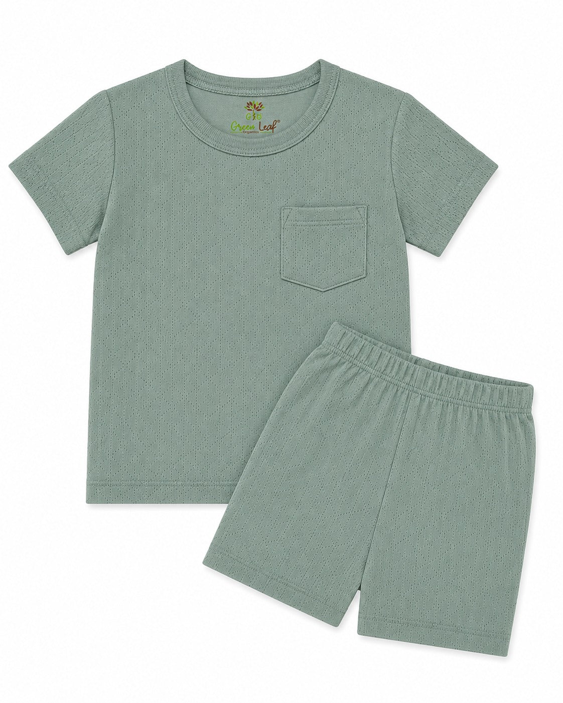 Pointelle | Unisex | Co-ord Set | Half Sleeve