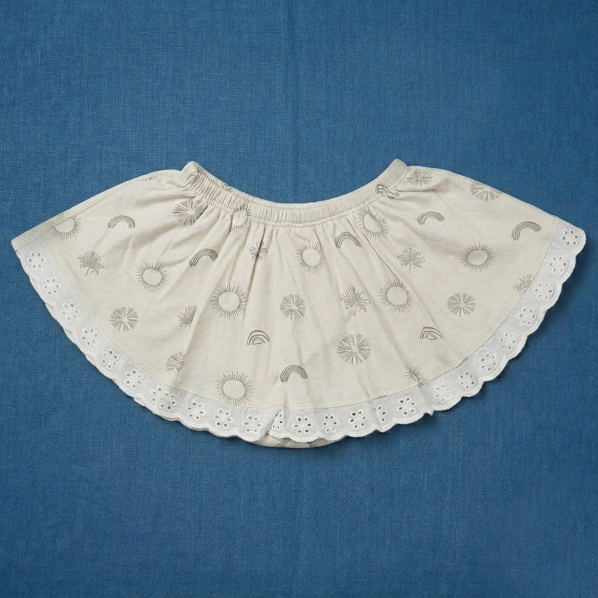 Skirt Bloomer - Mermaid/ Pinkflower / Sun Print
