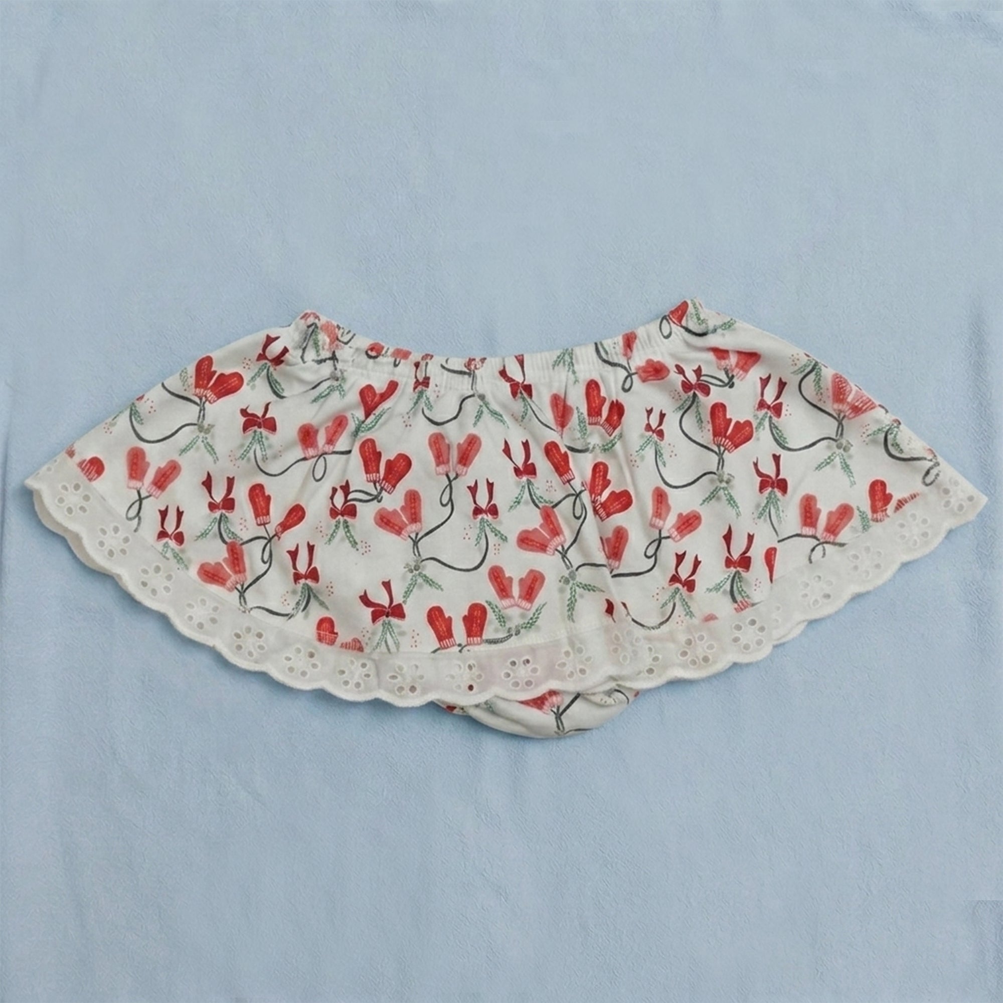 Skirt Bloomer - Mermaid/Mittens/Brown Flower