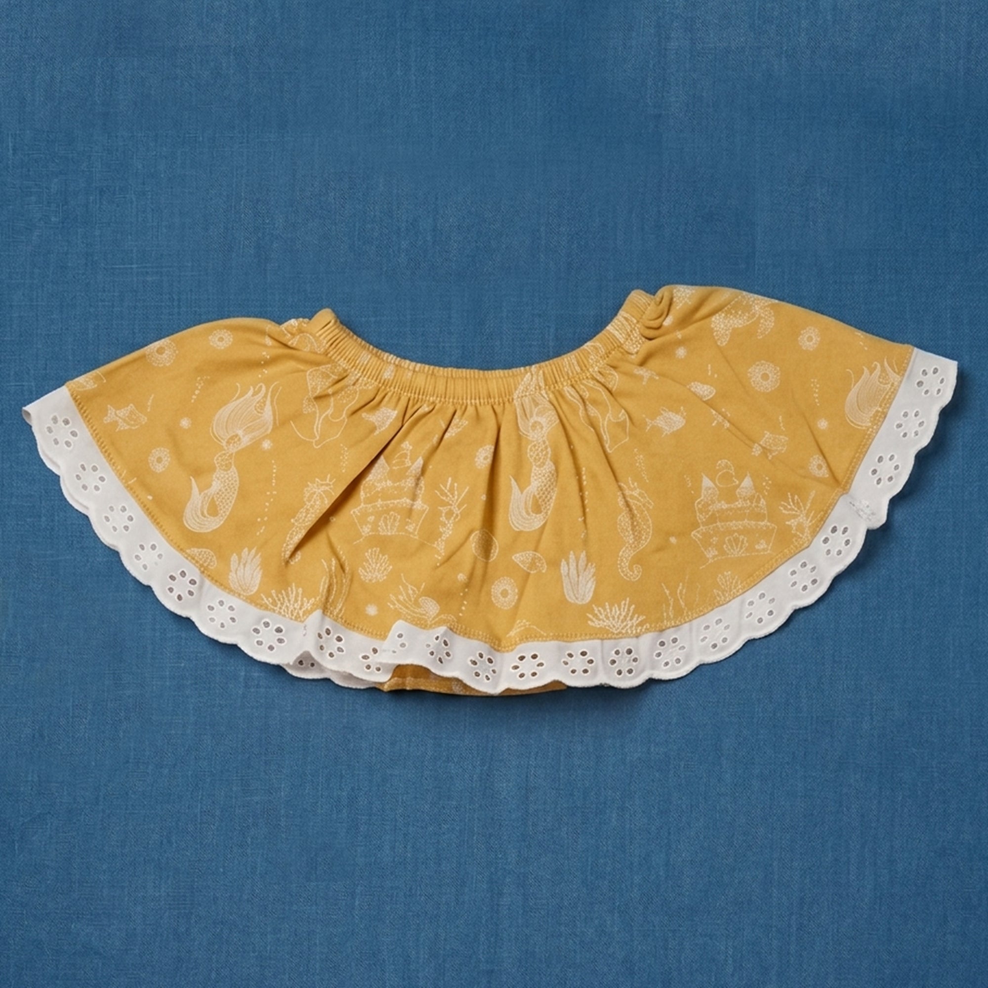 Skirt Bloomer - Mermaid/ Pinkflower / Sun Print