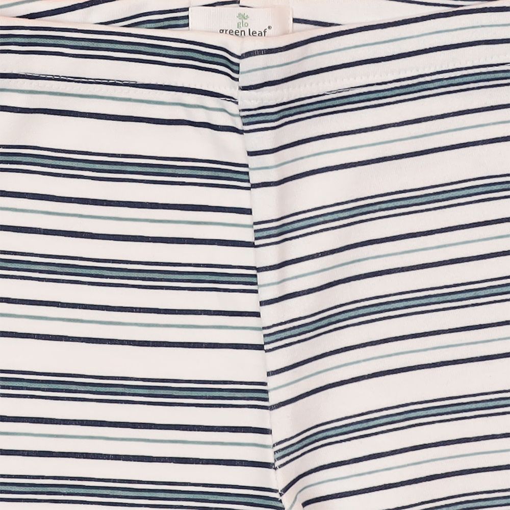 BLUE STRIPES T SHIRT