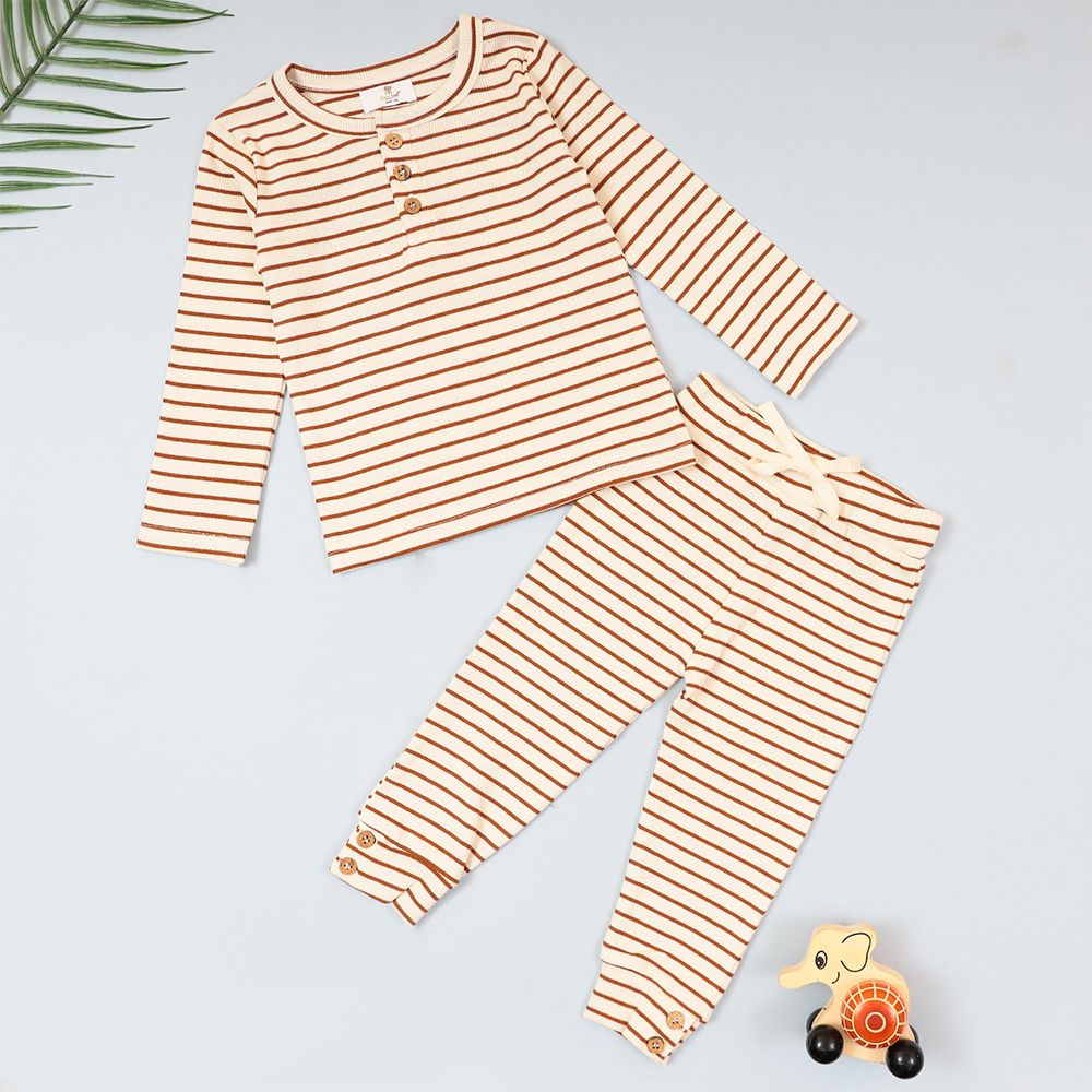 STRIPES TEE & PANT SET
