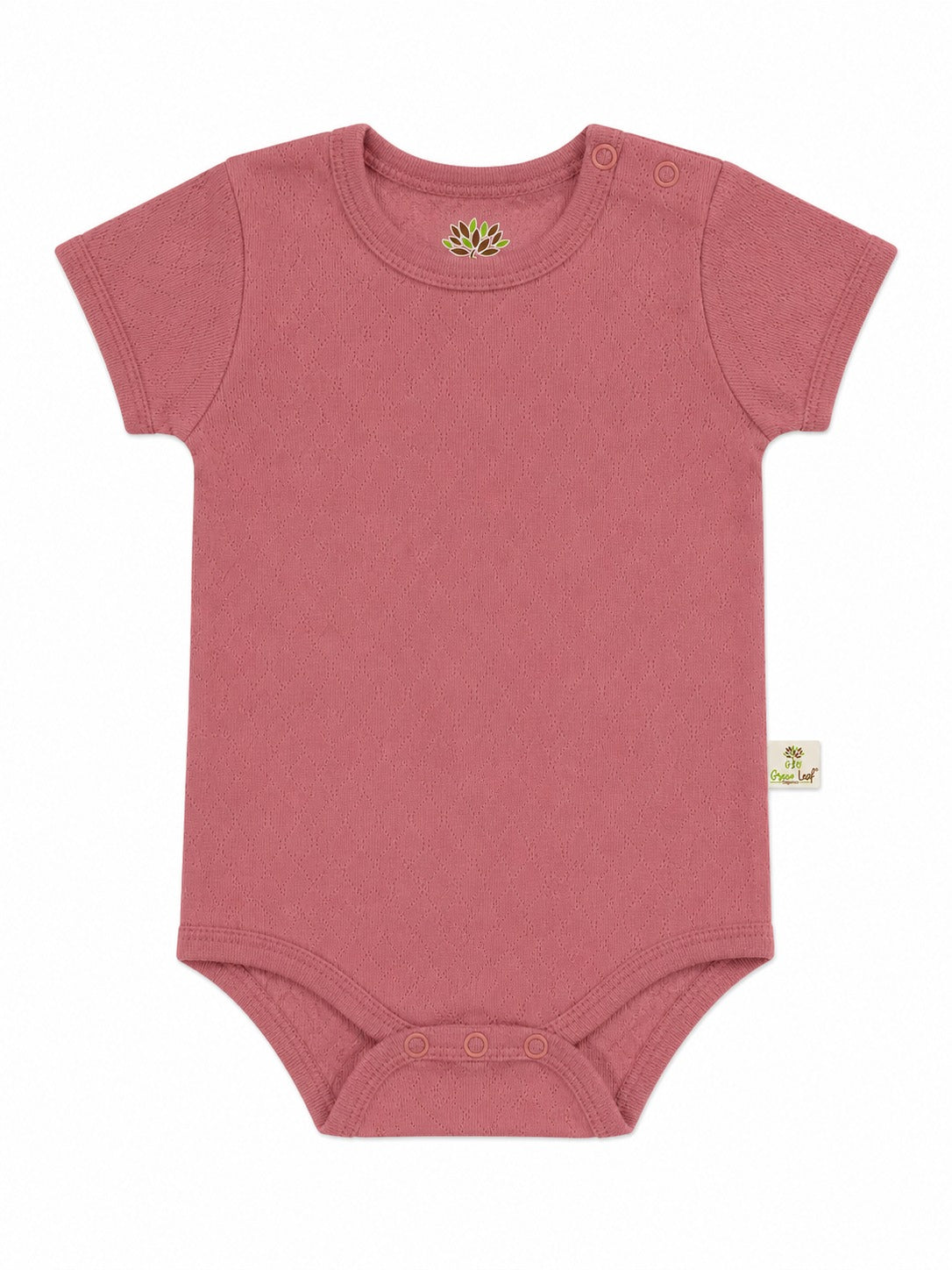 Pointelle | Bodysuit | Unisex | Short Sleeve