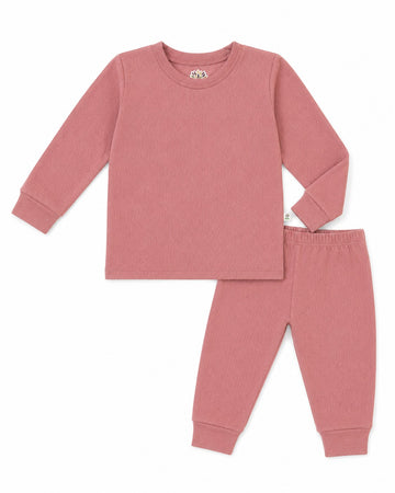 Pointelle | Unisex | Full Sleeve Tee & Pant Set