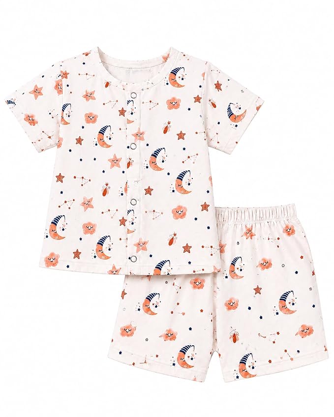 Baby Printed Jabla & Shorts Set