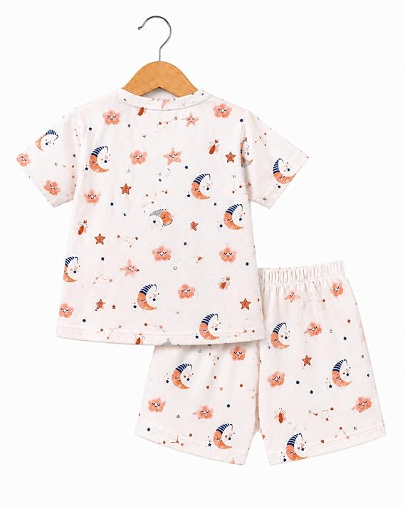 Baby Printed Jabla & Shorts Set