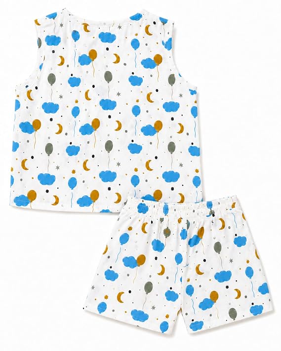 Baby Printed Jabla & Shorts Set 2
