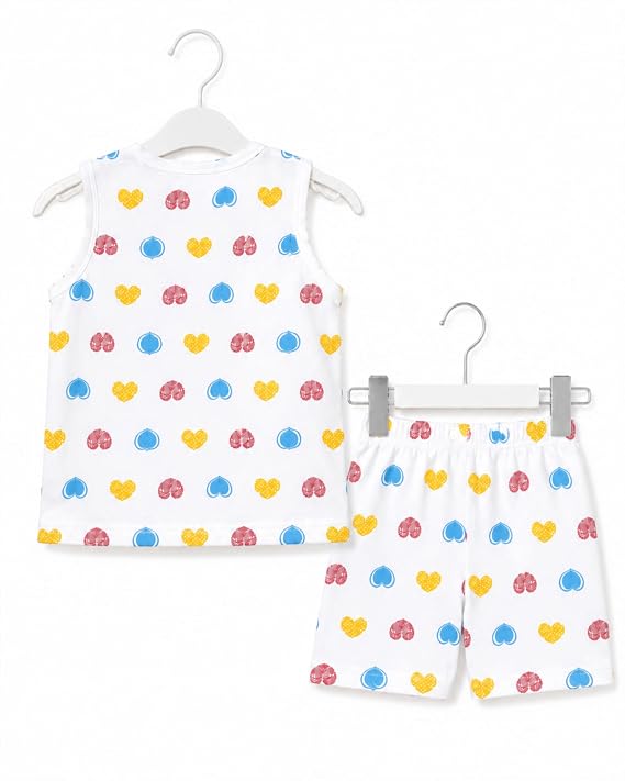 Baby Printed Jabla & Shorts Set 3