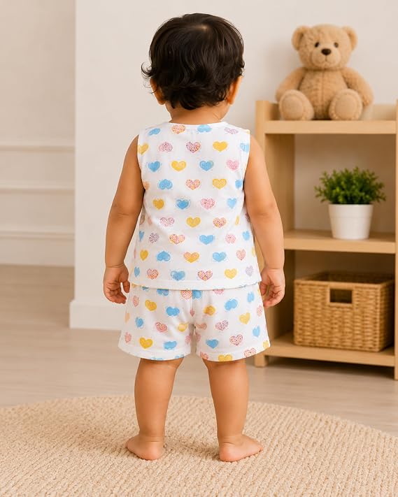 Baby Printed Jabla & Shorts Set 3