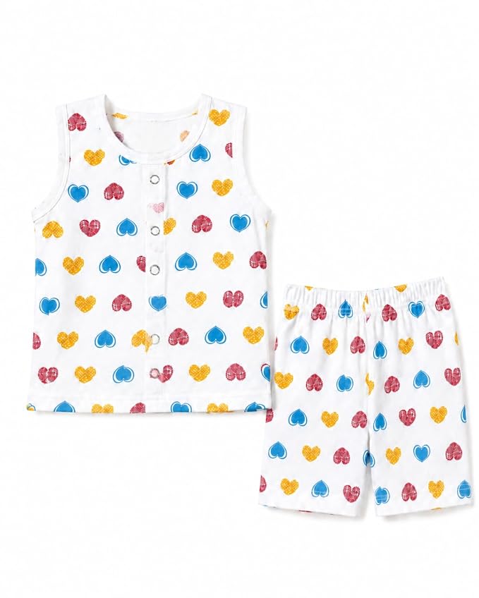 Baby Printed Jabla & Shorts Set 3