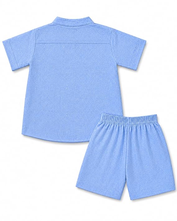 Baby Boys Printed T-Shirt & Shorts Set `