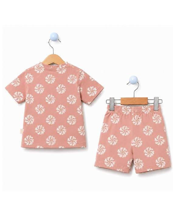 Baby Boys Printed T-Shirt & Shorts Set 3