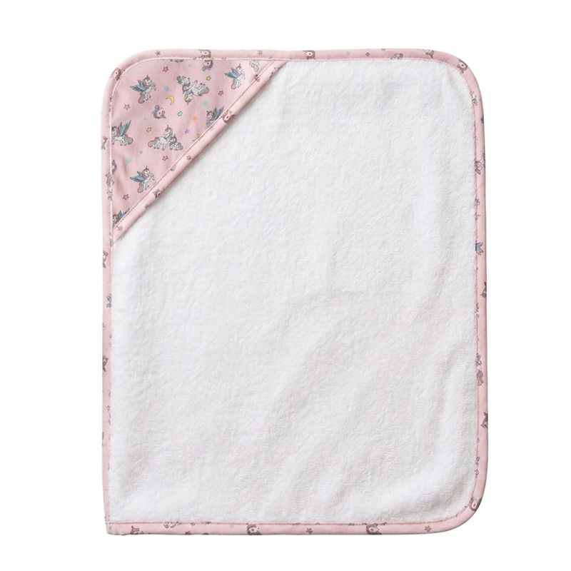 UNICORN PRINT RECEIVING  BLANKET
