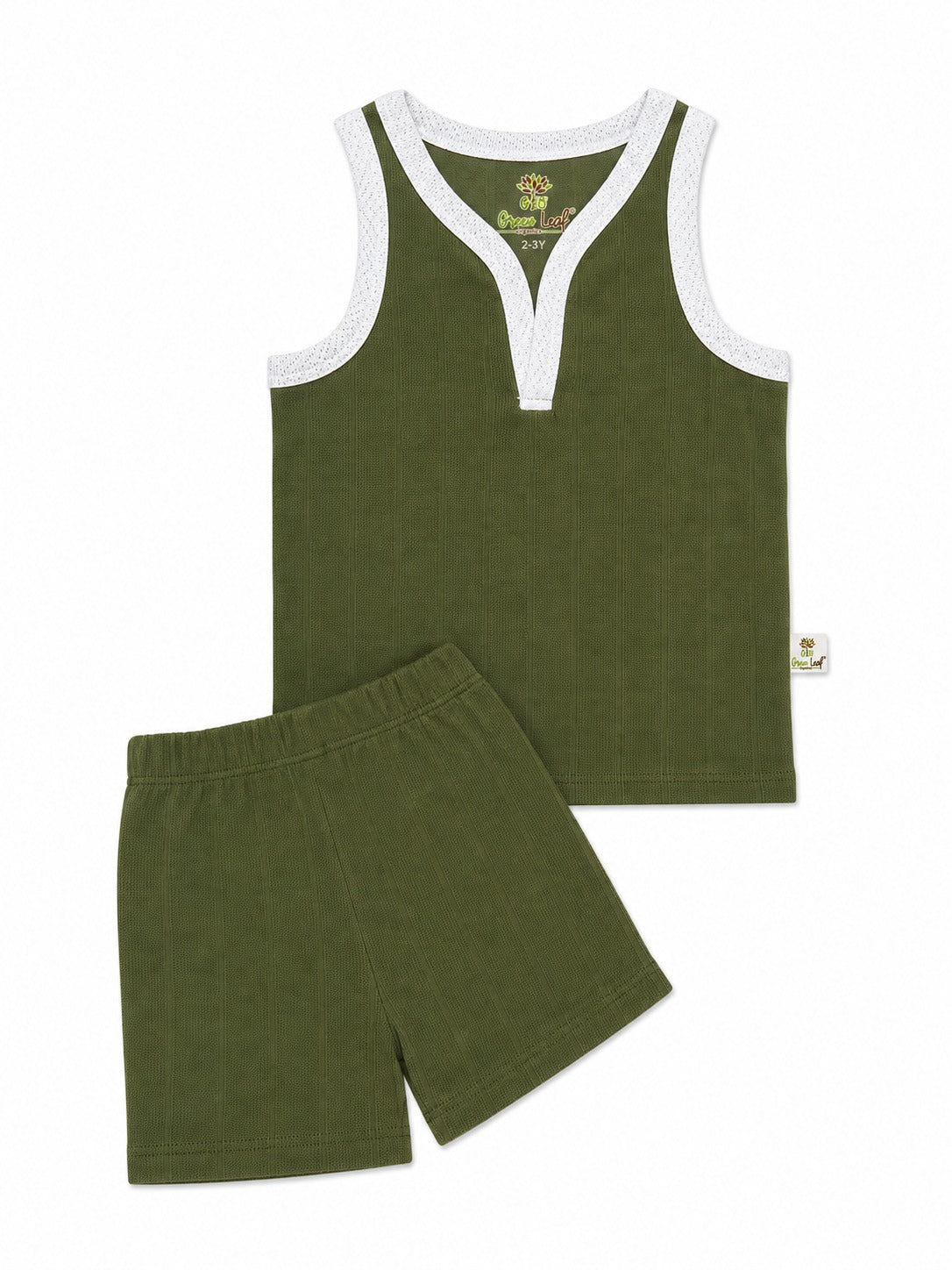 Muslin Co-ords | Comfortable Unisex Vest And Shorts Set